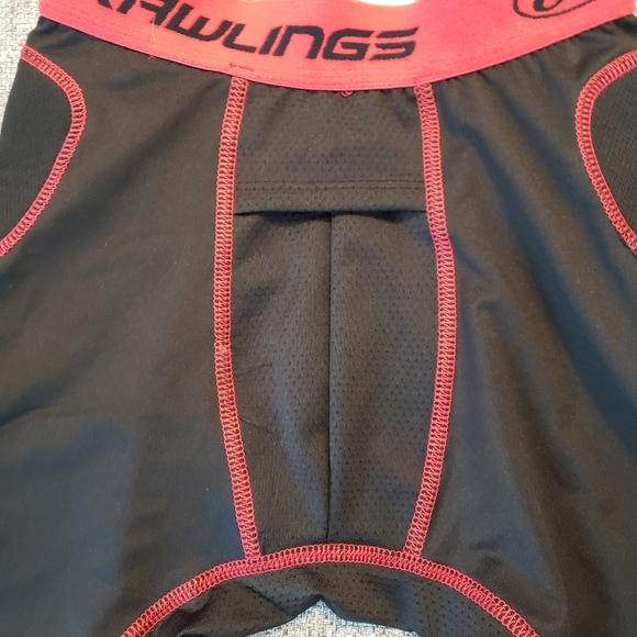 Rawlings Baseball Sliding Shorts  Youth Size Medium.NWT - Picture 2 of 6